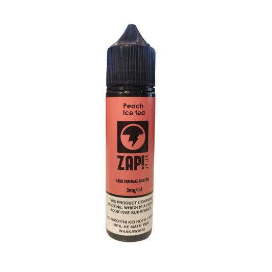 Peach Ice Tea Freebase (60mL) by Zap! Juice