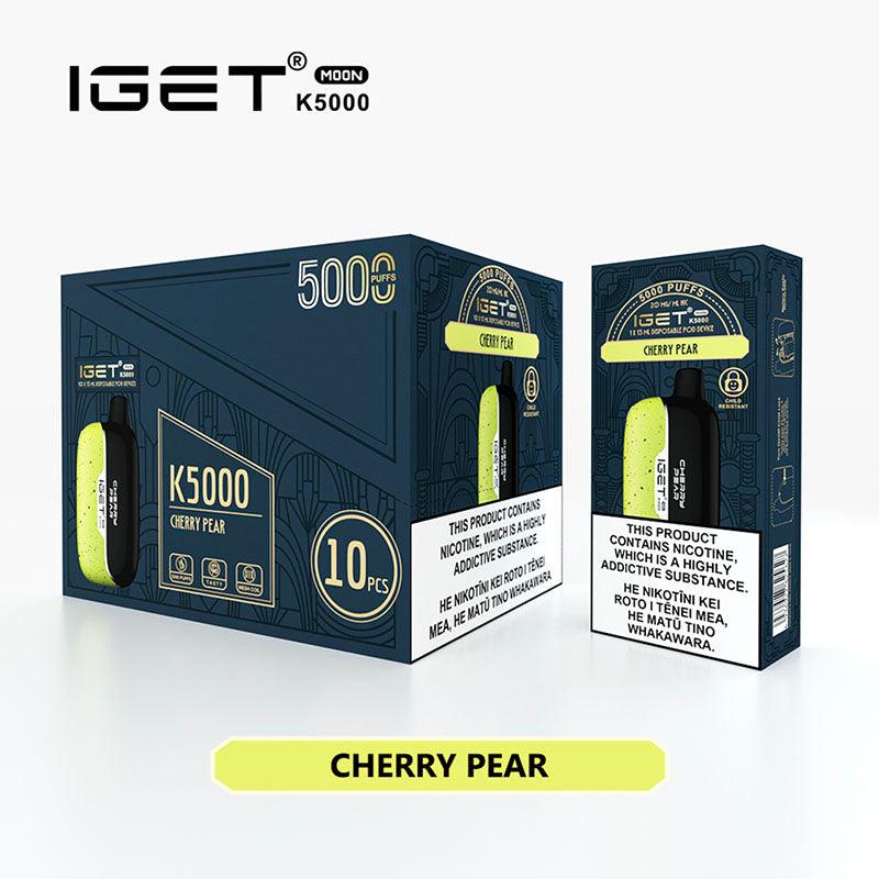 IGET Moon K5000 (13mL) Disposable (20mg/mL) - Compliant Version - Urban Vape Shop New Zealand