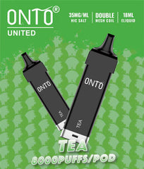 ONTO United 8000 Puffs Prefilled Pod