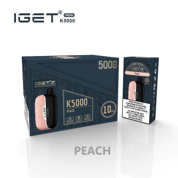 IGET Moon K5000 (13mL) Disposable (20mg/mL) - Compliant Version - Urban Vape Shop New Zealand