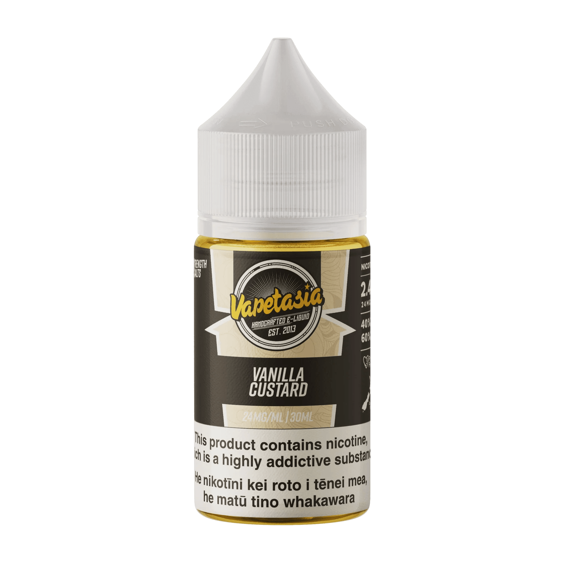 Vanilla Custard Nic Salts (30mL) by Vapetasia Killer Kustard - Urban Vape Shop New Zealand