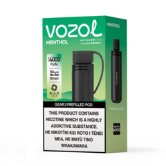 VOZOL Gear S 4000 Puffs Prefilled Pod (50mg/mL)