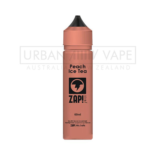 Peach Ice Tea Freebase (60mL) by Zap! Juice - Urban Vape Shop New Zealand